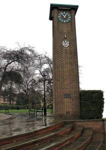 Brueton Gardens clock