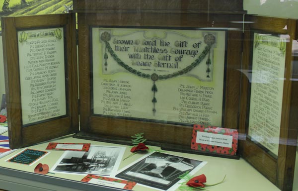 Image of Shirley War Memorial Plaque