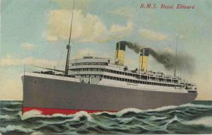 image of troopship Royal Edward