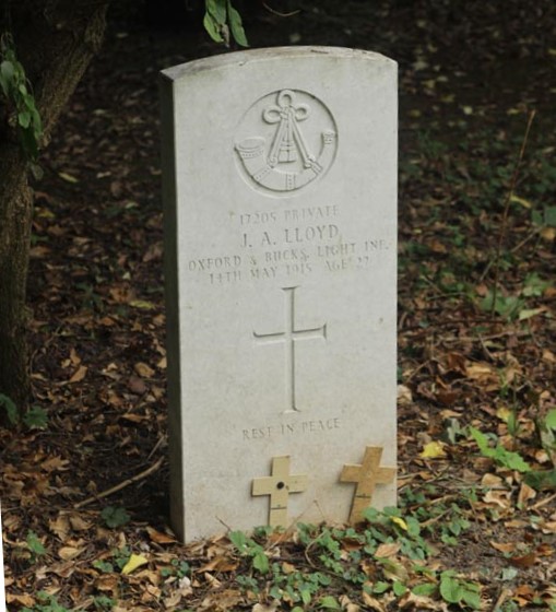 J A Lloyd gravestone