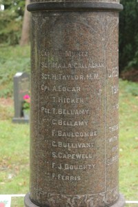 Umberslade war memorial