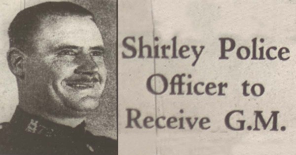 Photo of Sgt Brooks and announcement of GM