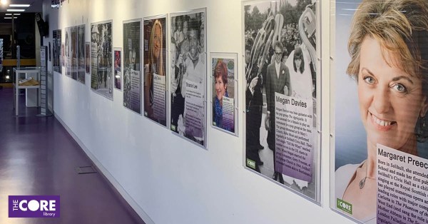 heritage gallery with women's history month exhibition