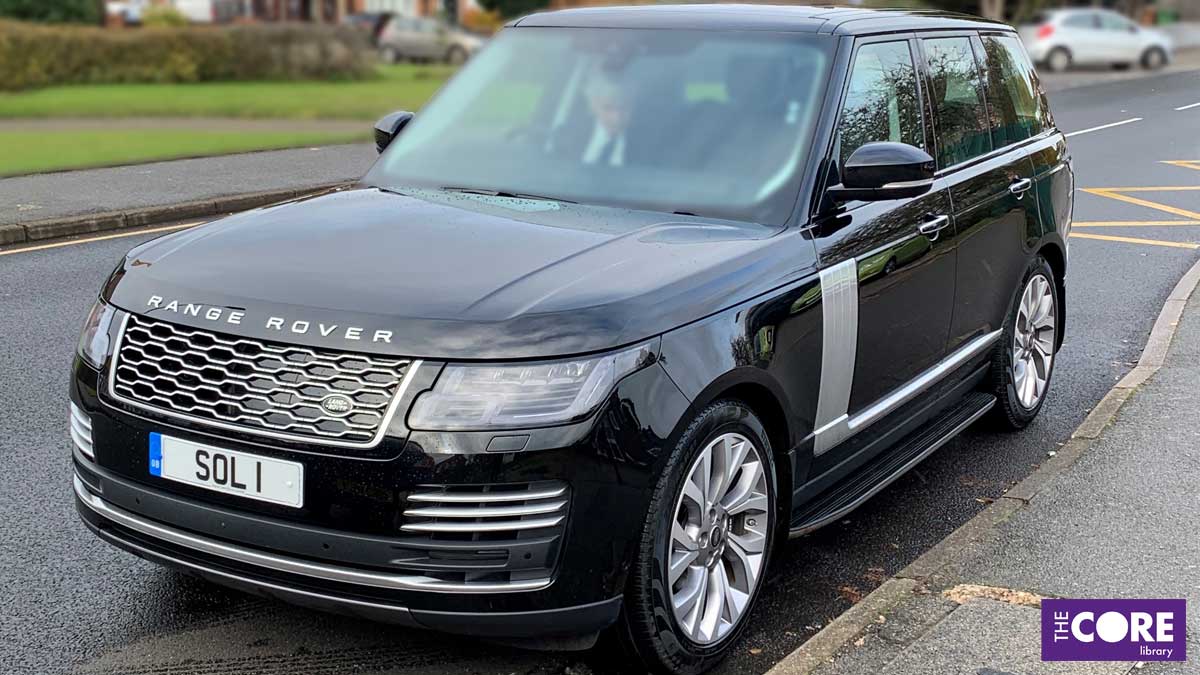 mayoral limousine SOL 1 parked on a road